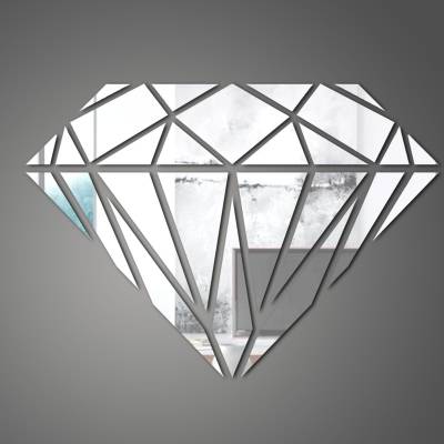 Espelho Decorativo Diamante