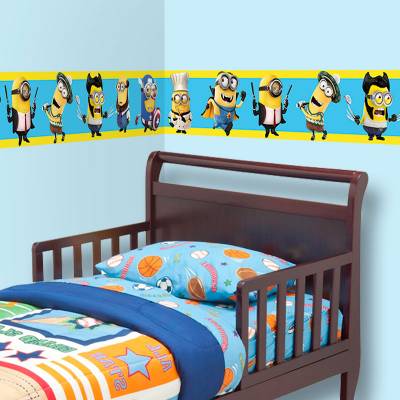 Adesivo de Parede Faixa Minions Fantasiados 1