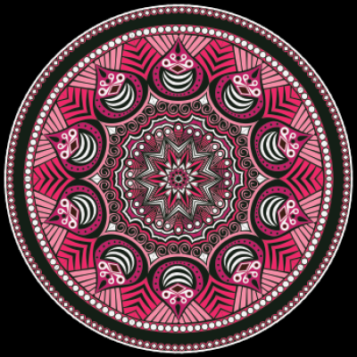 Adesivo de Parede Mandala 70