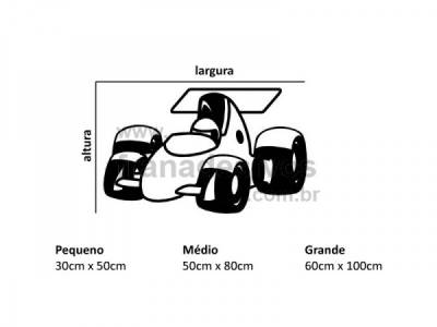 Adesivo de Parede Carro / Carrinho de Formula 1