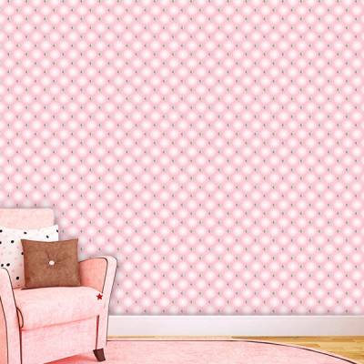 Papel de Parede Matelasse e Pérola Rosa Escuro