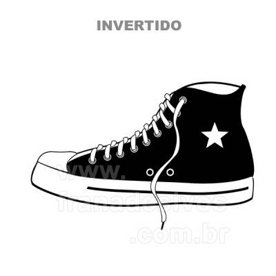 Adesivo Decorativo Tenis All Star