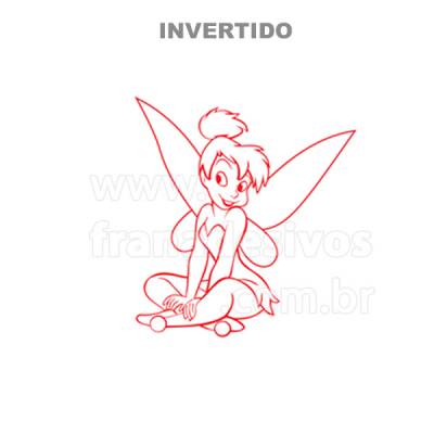 Adesivo de Parede Fadinha sentada