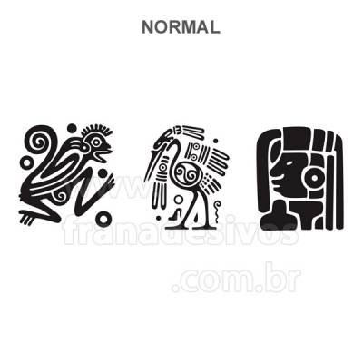 Adesivo decorativo de parede Tribal