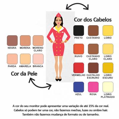 Capinha para Celular Aeromoça 2
