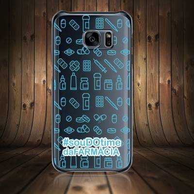 Capinha para Celular Profissão Farmácia Ícones