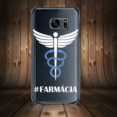 Capinha para Celular Profissão Farmácia Logo