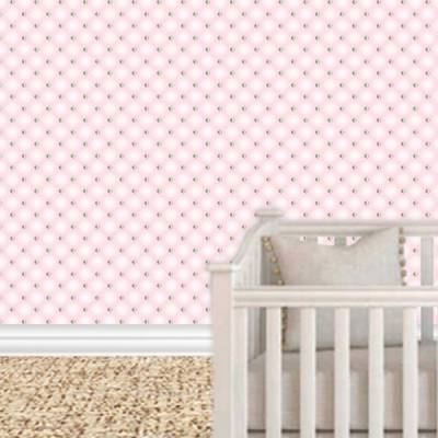 Papel de Parede Matelasse e Pérola Rosa Claro
