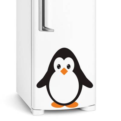 Adesivo de geladeira Pinguim 6