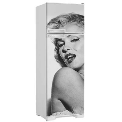 Adesivo para Geladeira Inteira - Marilyn Monroe