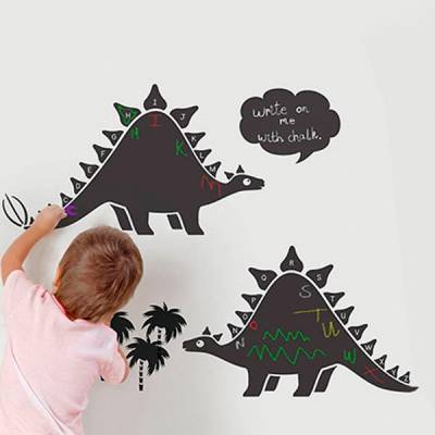 Adesivo de lousa para parede Dinossauros
