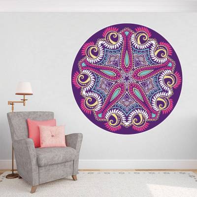 Adesivo de Parede Mandala 75