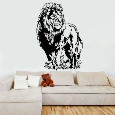 Adesivo de Parede Animais Leão