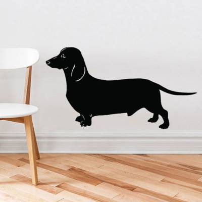 Adesivo de Parede Cachorro Basset
