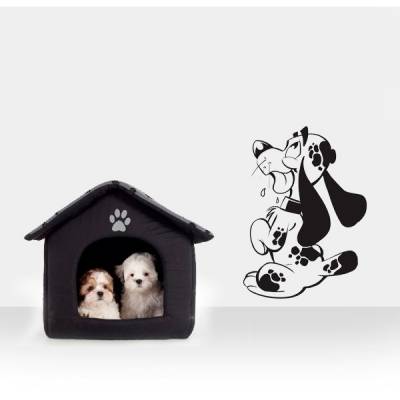 Adesivo de Parede Cachorro Sentado