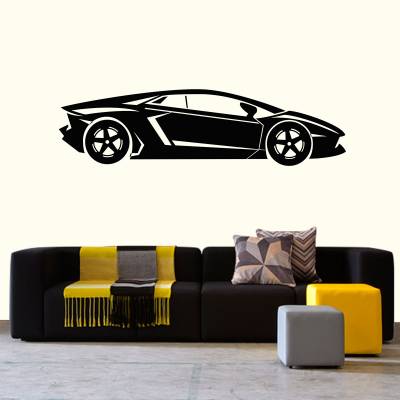 Adesivo De Parede Diversos Carro Veloz
