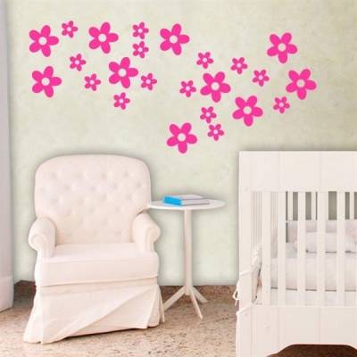 Cartela - Quarto Infantil Flores 01