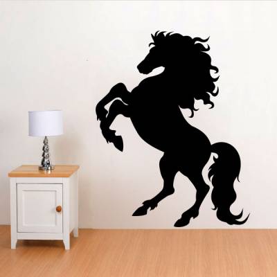 Adesivo de Parede Animais Cavalo Empinando 2