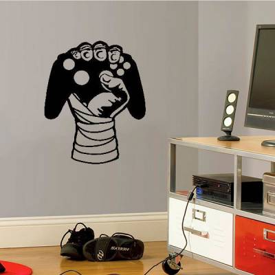 Adesivo de Parede Controle de Vídeo Game 1