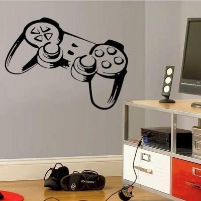 Adesivo de Parede Controle de Vídeo Game 2