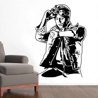Adesivo de Parede De Volta para o Futuro Marty McFly