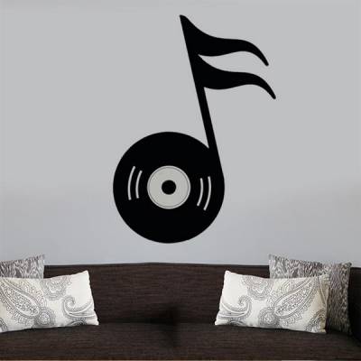 Adesivo de parede discos de vinil 2