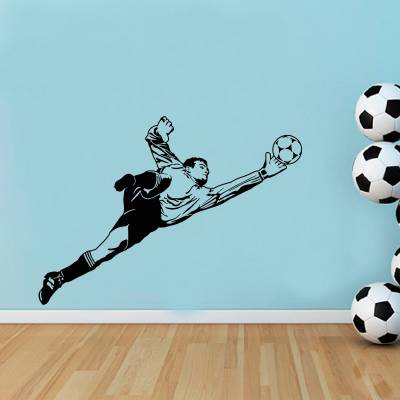 Adesivo de Parede Esportes Futebol Goleiro