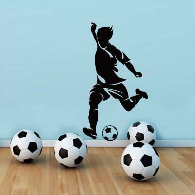 Adesivo de Parede Esporte Jogador de Futebol