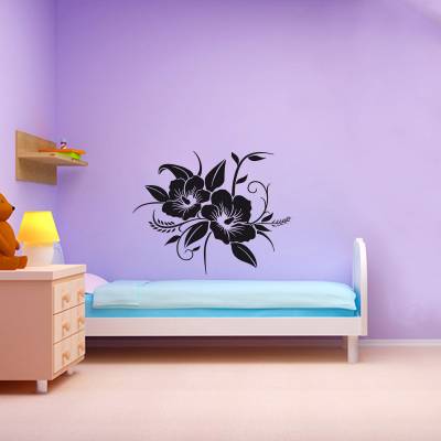 Adesivo De Parede Floral Orquídeas Com Galhos