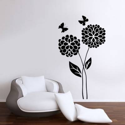 Adesivo de Parede Floral 58