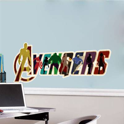Adesivo De Parede Marvel Avengers 03