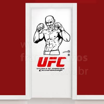 Adesivo de parede - UFC