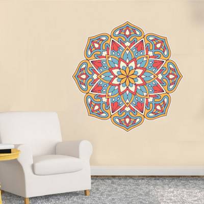 Adesivo de Parede Mandala 34