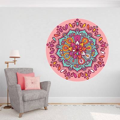 Adesivo de Parede Mandala 45