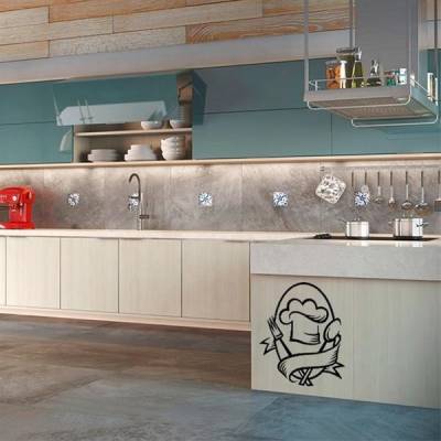 Adesivo de Parede para Cozinha Chapeu de Chefe