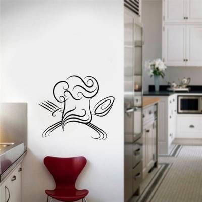 Adesivo de Parede para Cozinha Chapéu do Chefe 2