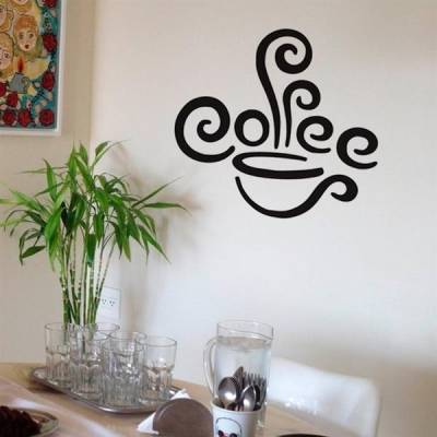 Adesivo Decorativo de Parede Coffe