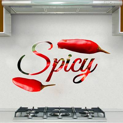 Adesivo de Parede Spicy Pimenta