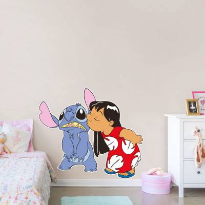 Adesivo de parede lilo stitch