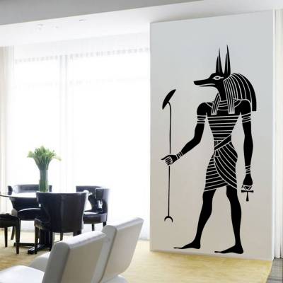 Adesivo de parede anubis deus da morte