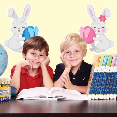 Adesivo De Parede Infantil Pascoa 03