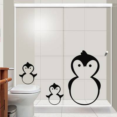 Adesivo De Parede Pinguins Matriosca