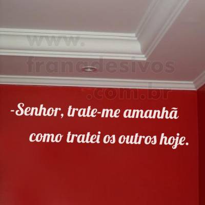 Adesivos Senhor trate-me...