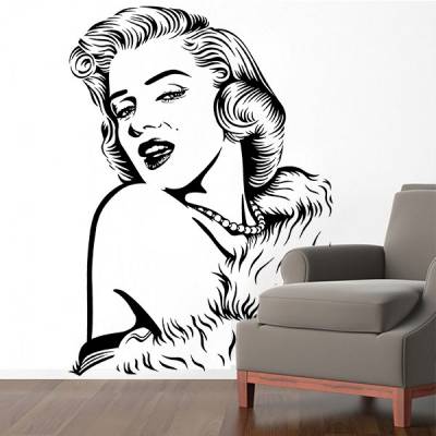 Adesivo de Parede Marilyn Monroe