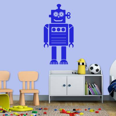 Adesivo De Parede Robozinho