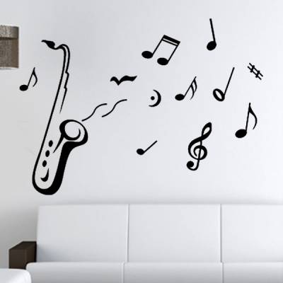 Adesivo de Parede Saxofone 2