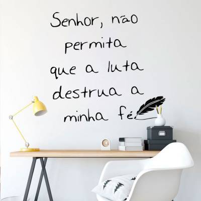 Adesivo De Parede Oração