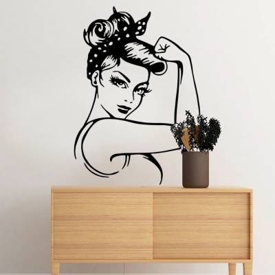 Adesivo De Parede Mulher Independente