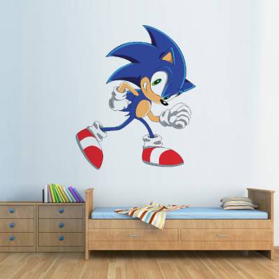 Adesivo de Parede Sonic