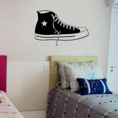 Adesivo Decorativo Tenis All Star